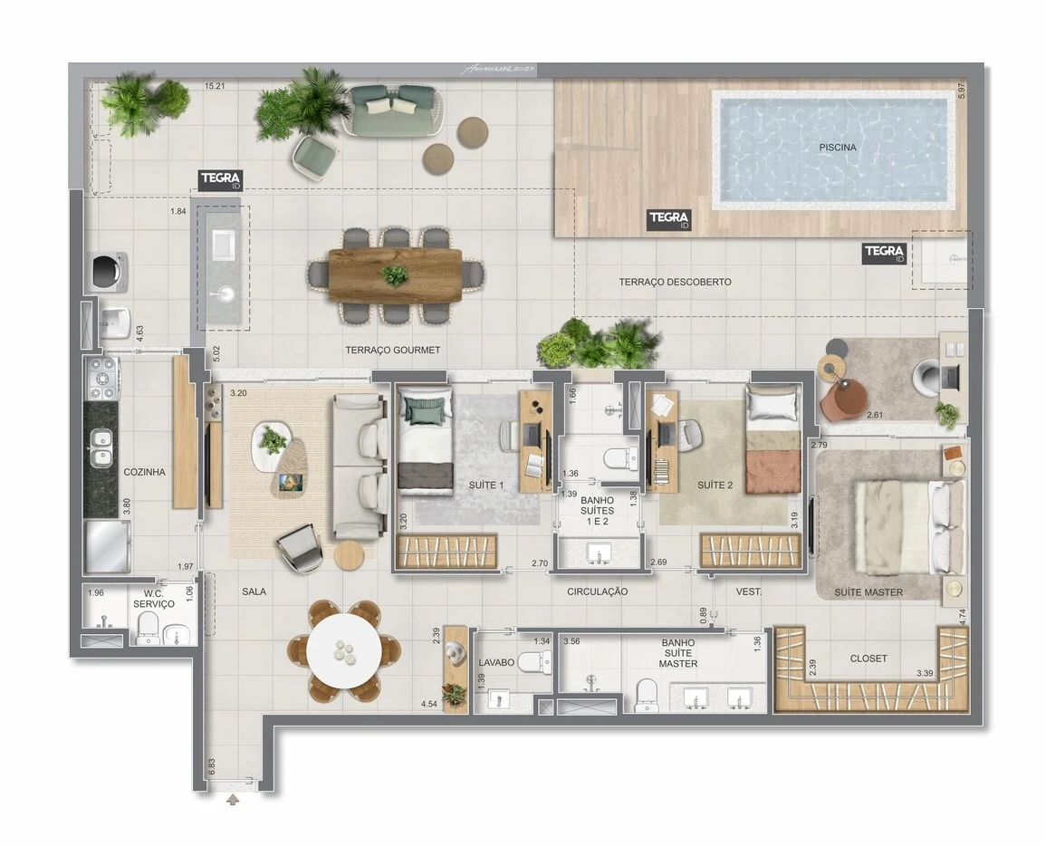 Planta do empreendimento