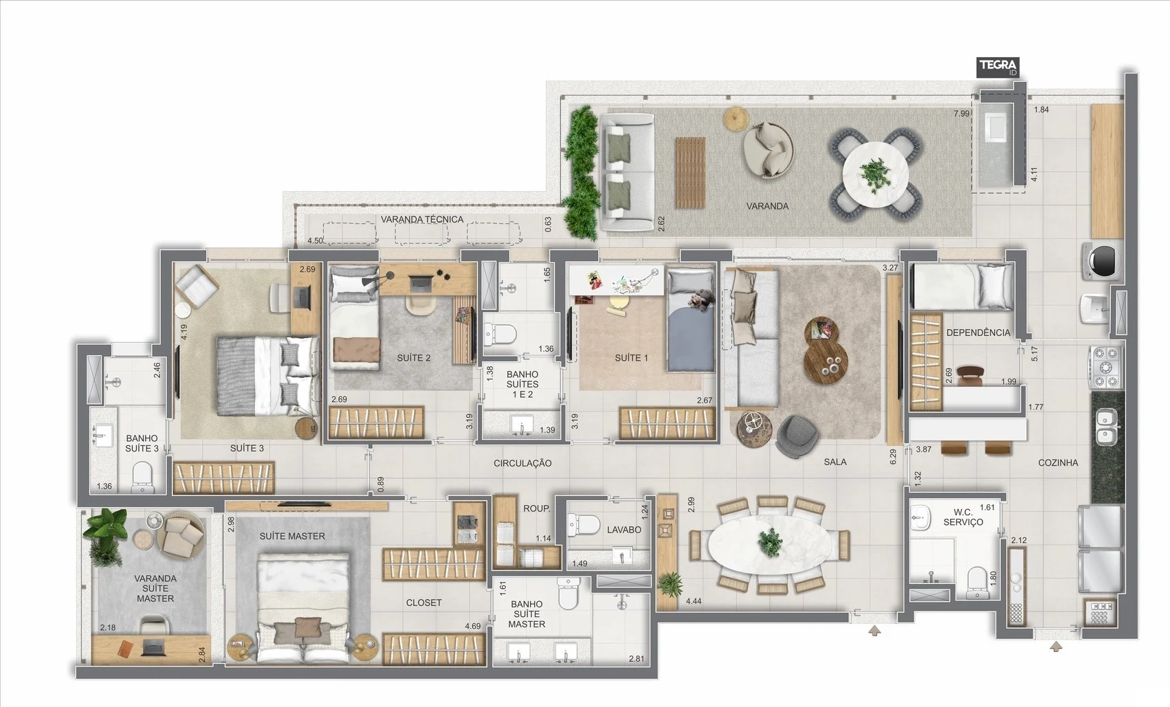 Planta do empreendimento
