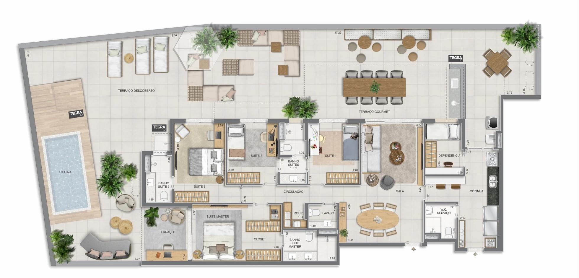 Planta do empreendimento