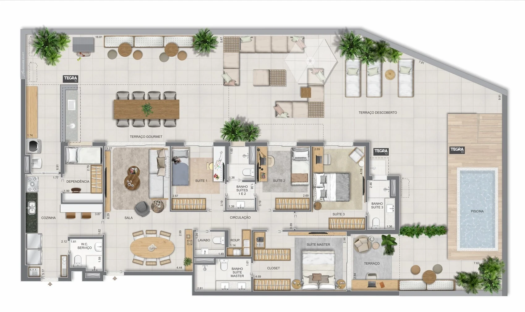 Planta do empreendimento