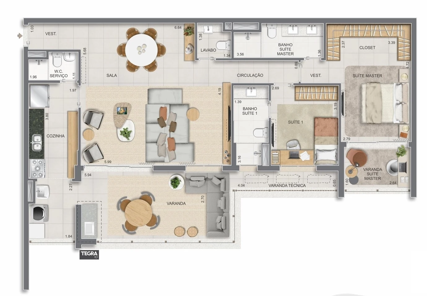Planta do empreendimento