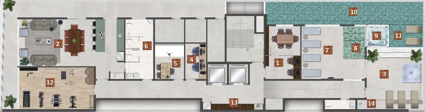 Planta do empreendimento