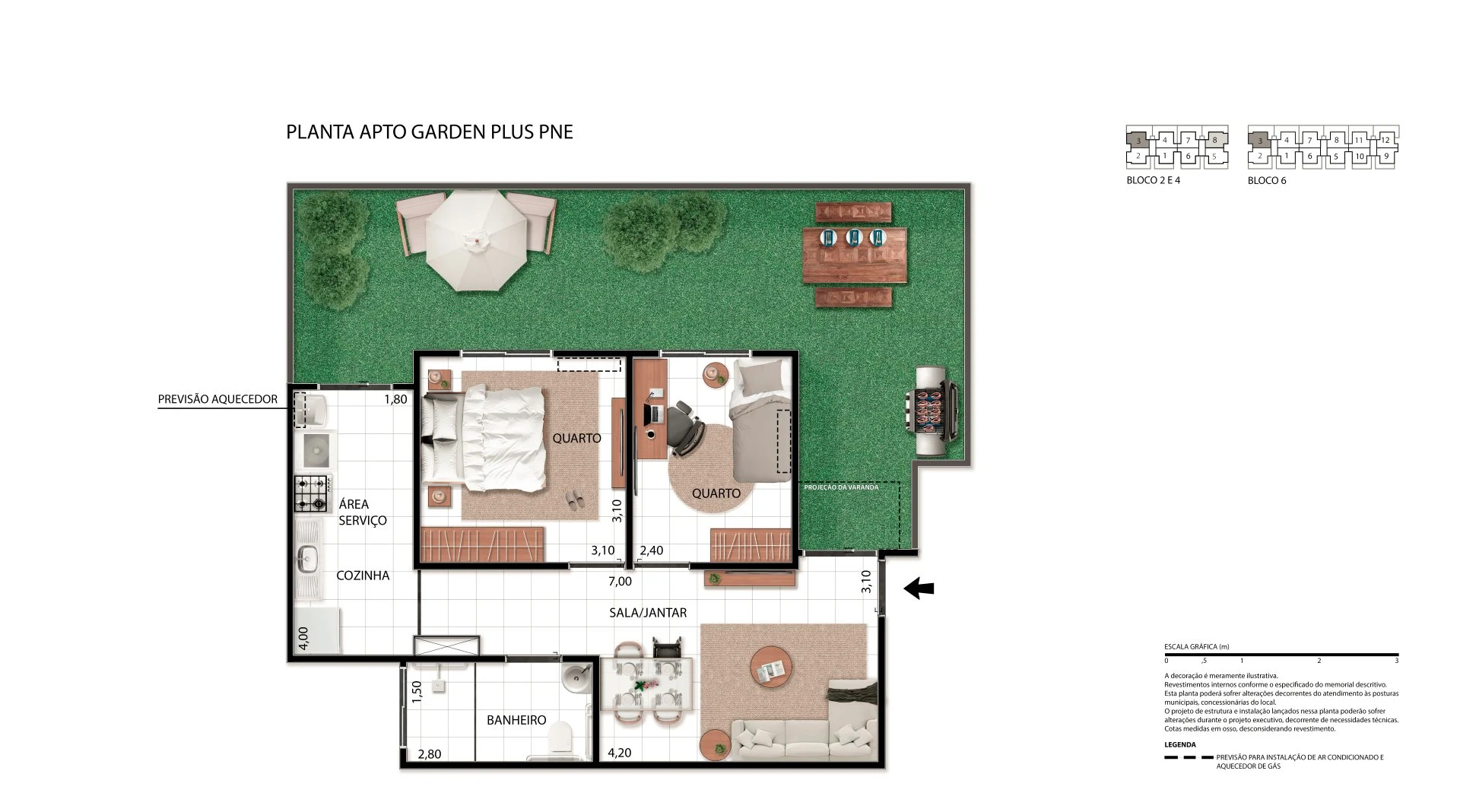 Planta do empreendimento