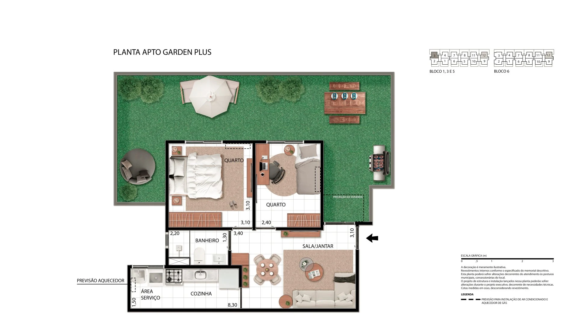 Planta do empreendimento