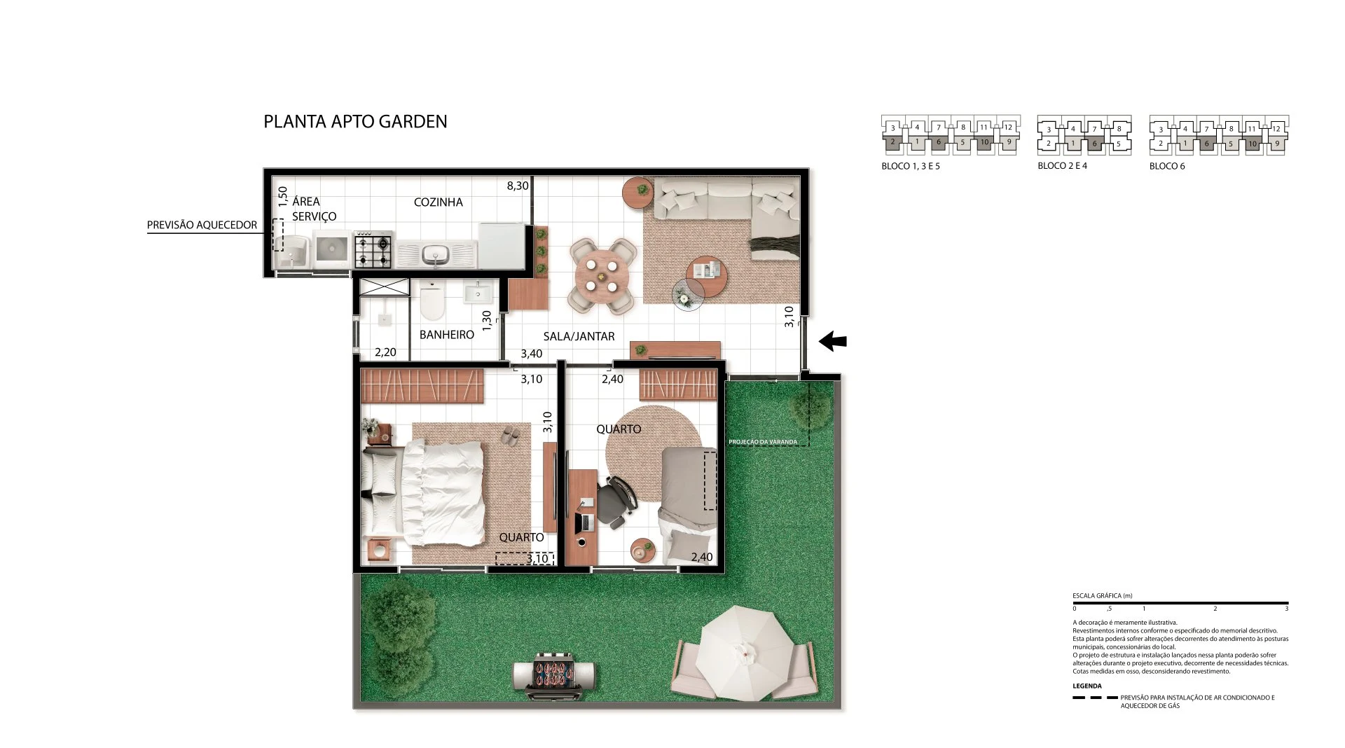 Planta do empreendimento