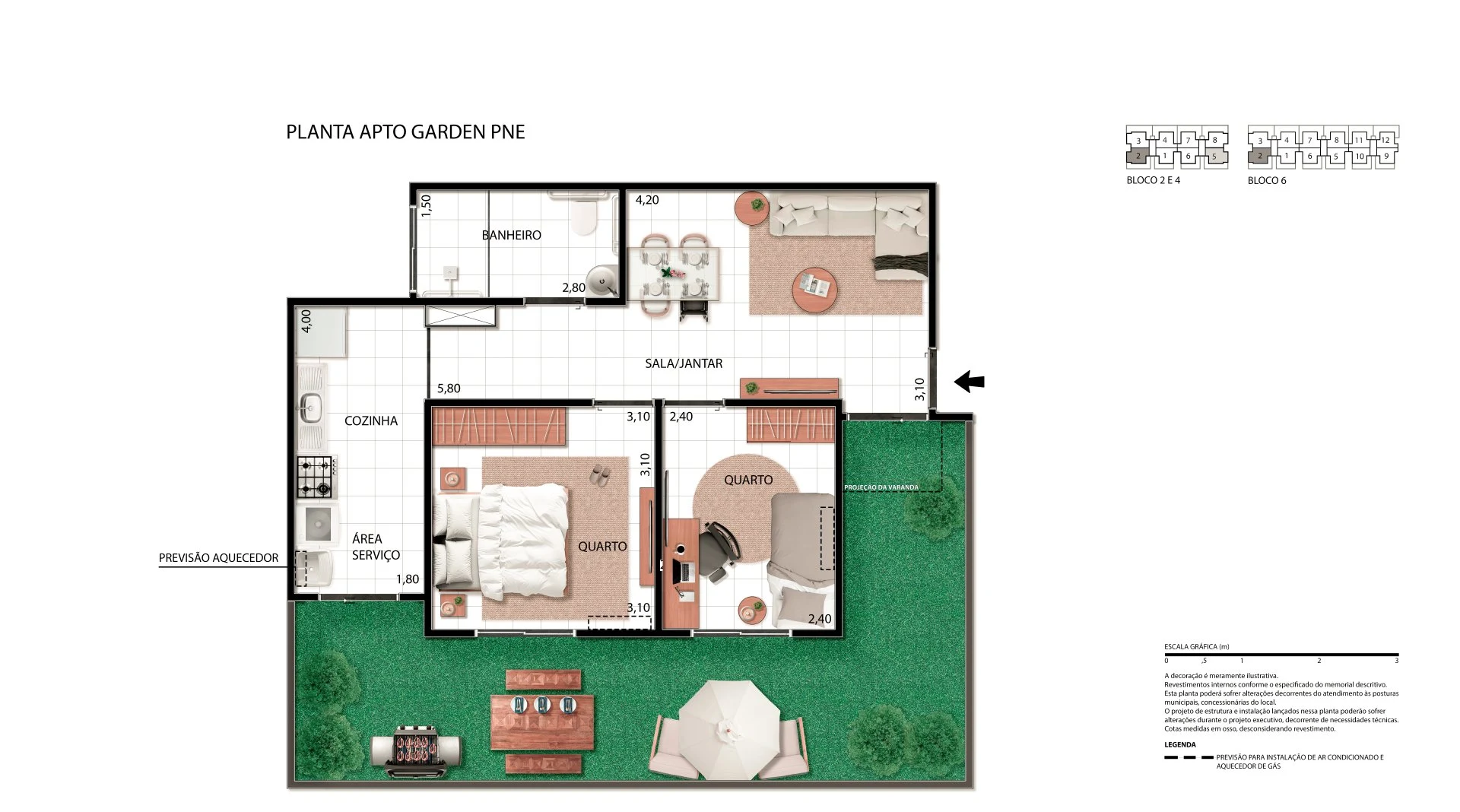 Planta do empreendimento