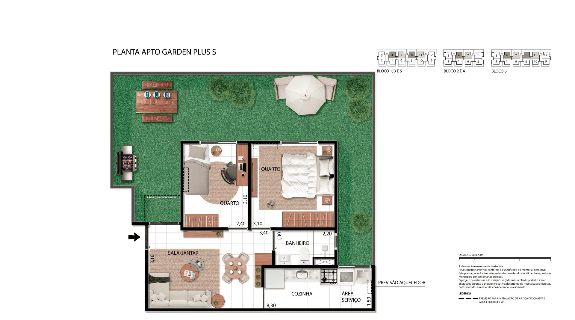 Planta do empreendimento