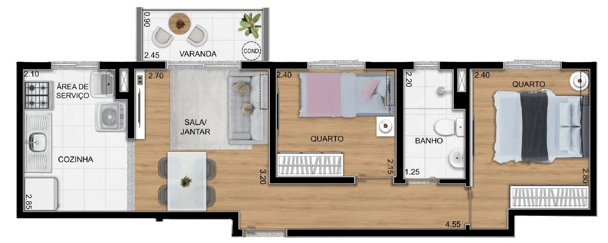 Planta do empreendimento