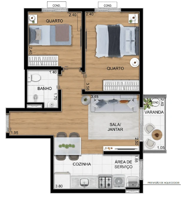 Planta do empreendimento