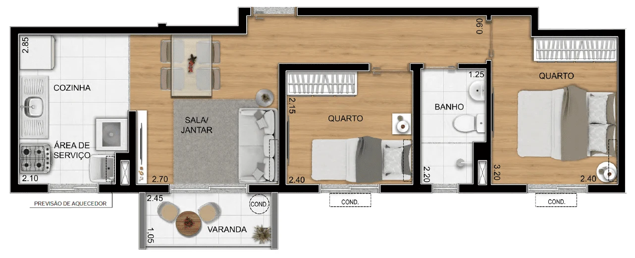Planta do empreendimento