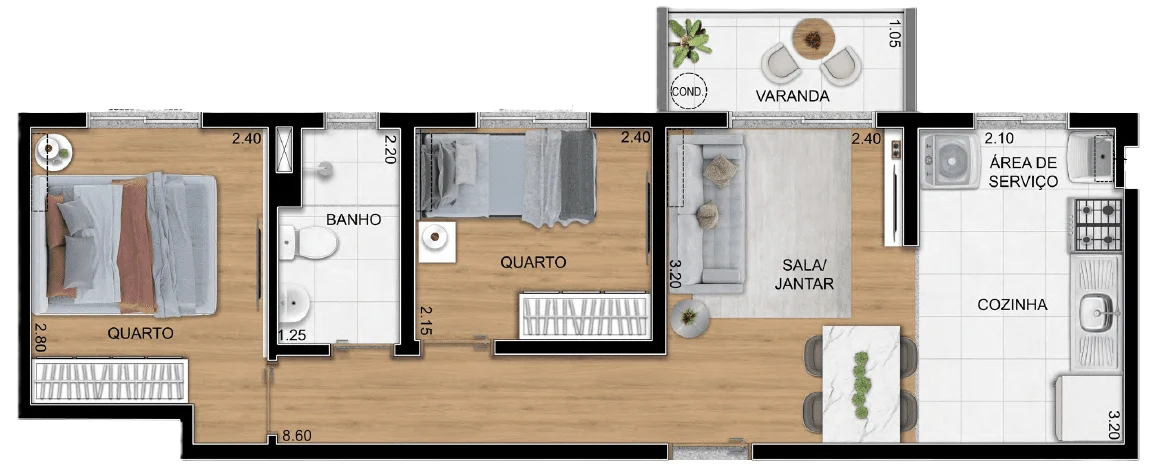Planta do empreendimento
