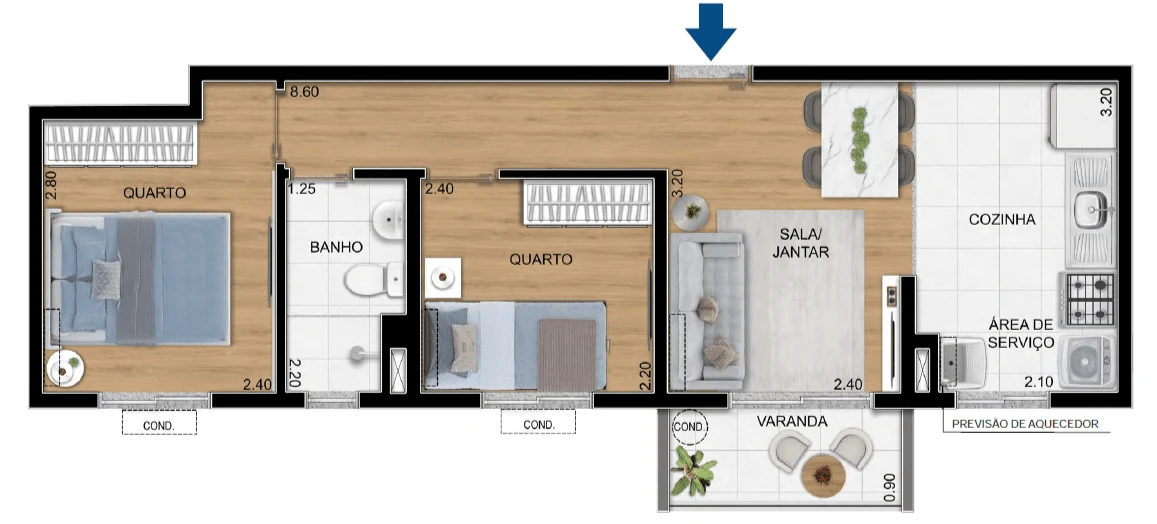 Planta do empreendimento