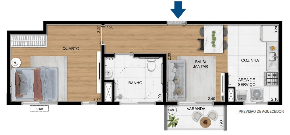 Planta do empreendimento