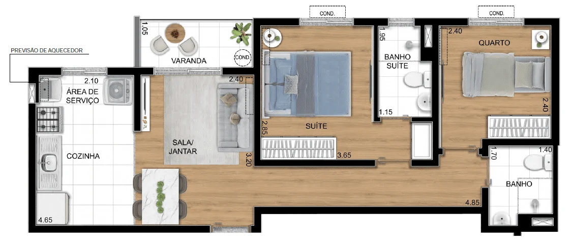 Planta do empreendimento