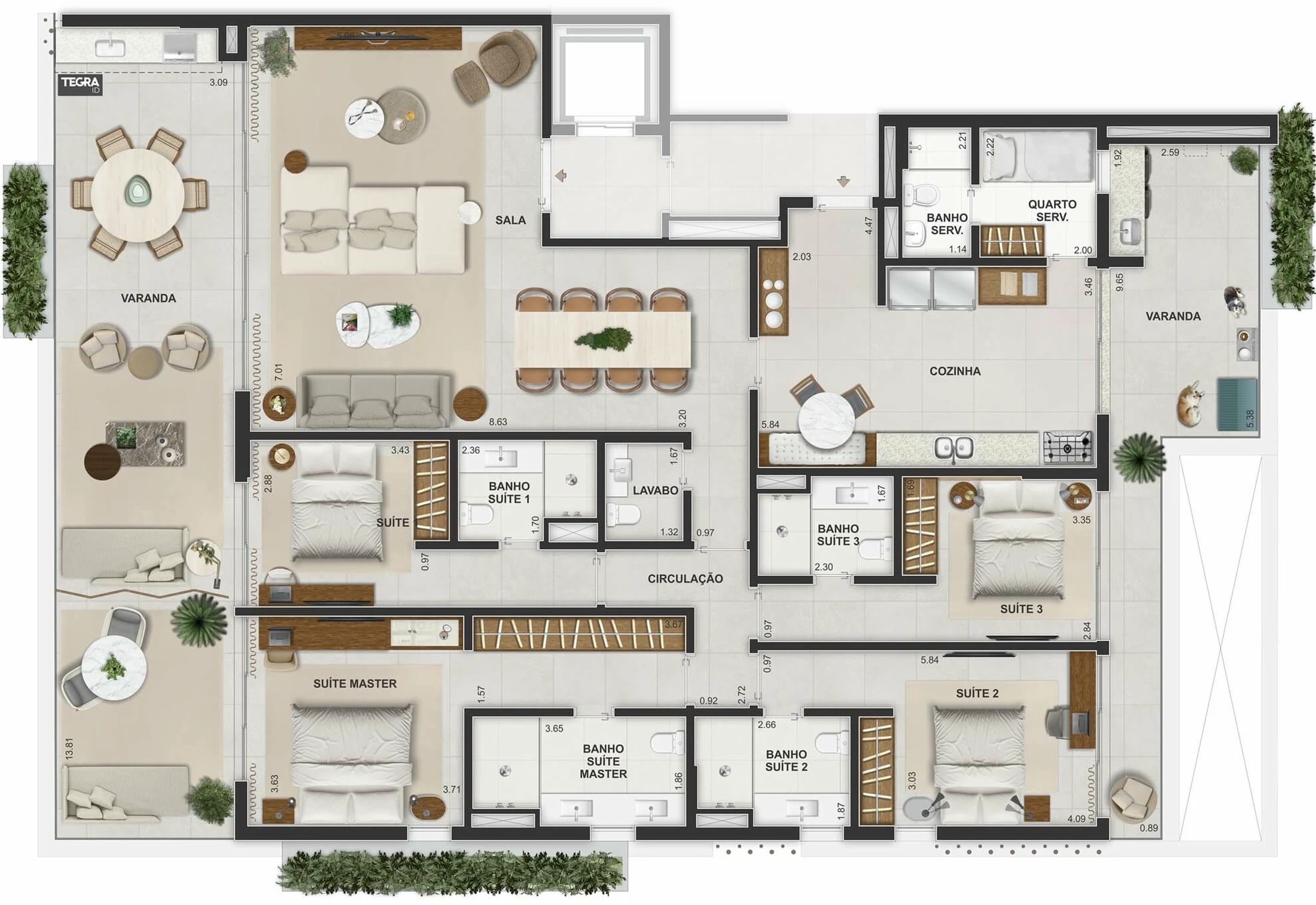 Planta do empreendimento
