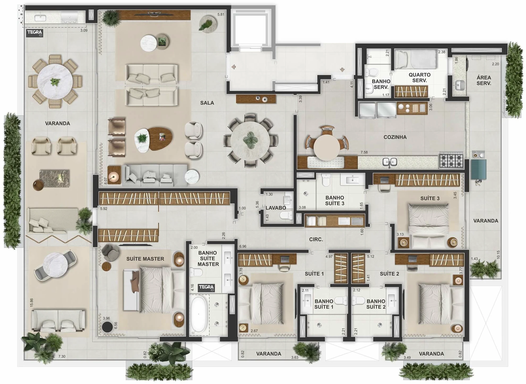 Planta do empreendimento