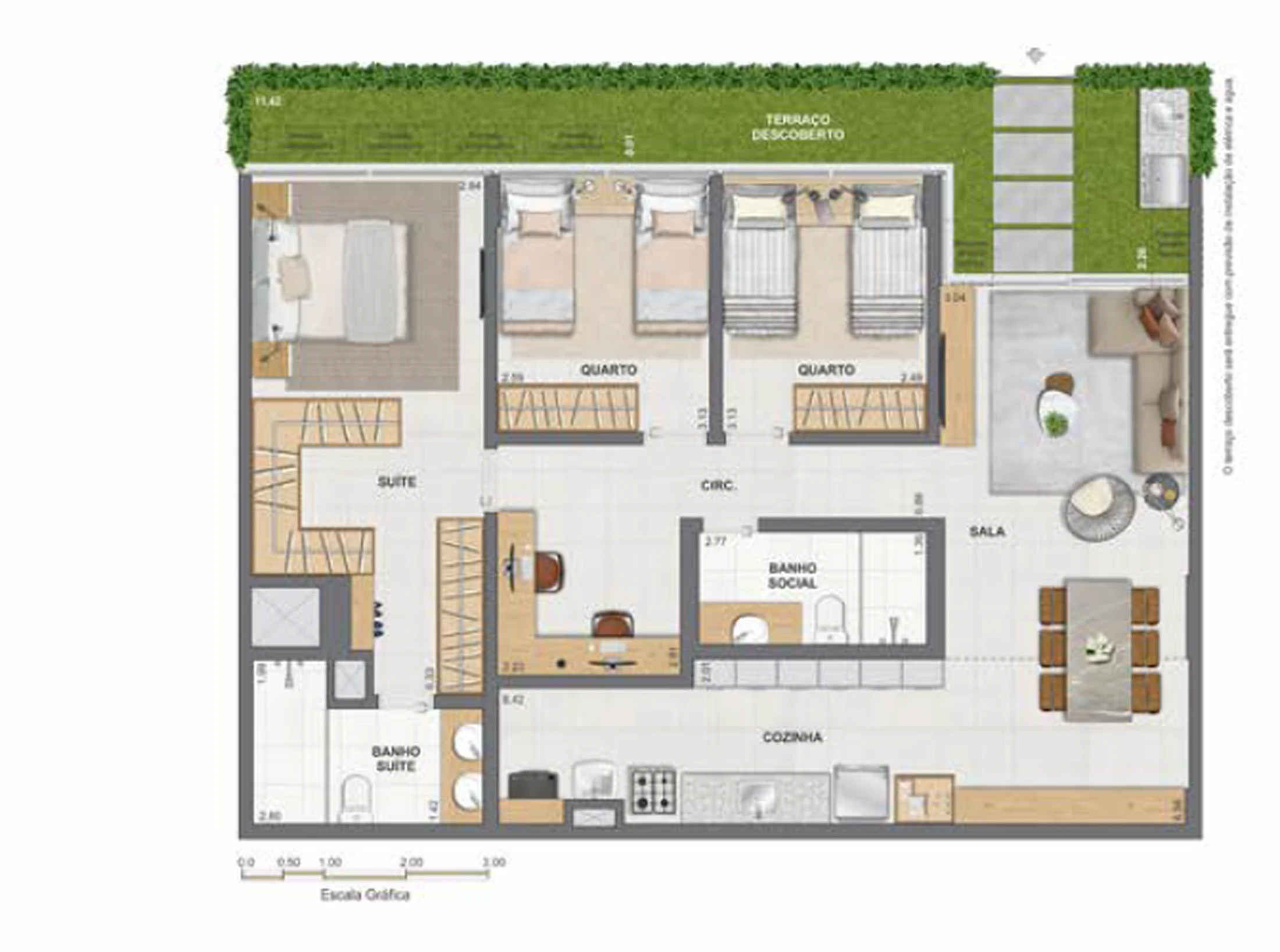 Planta do empreendimento