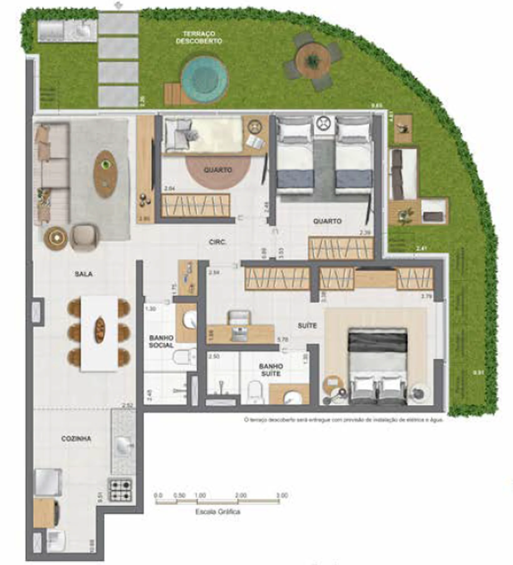 Planta do empreendimento