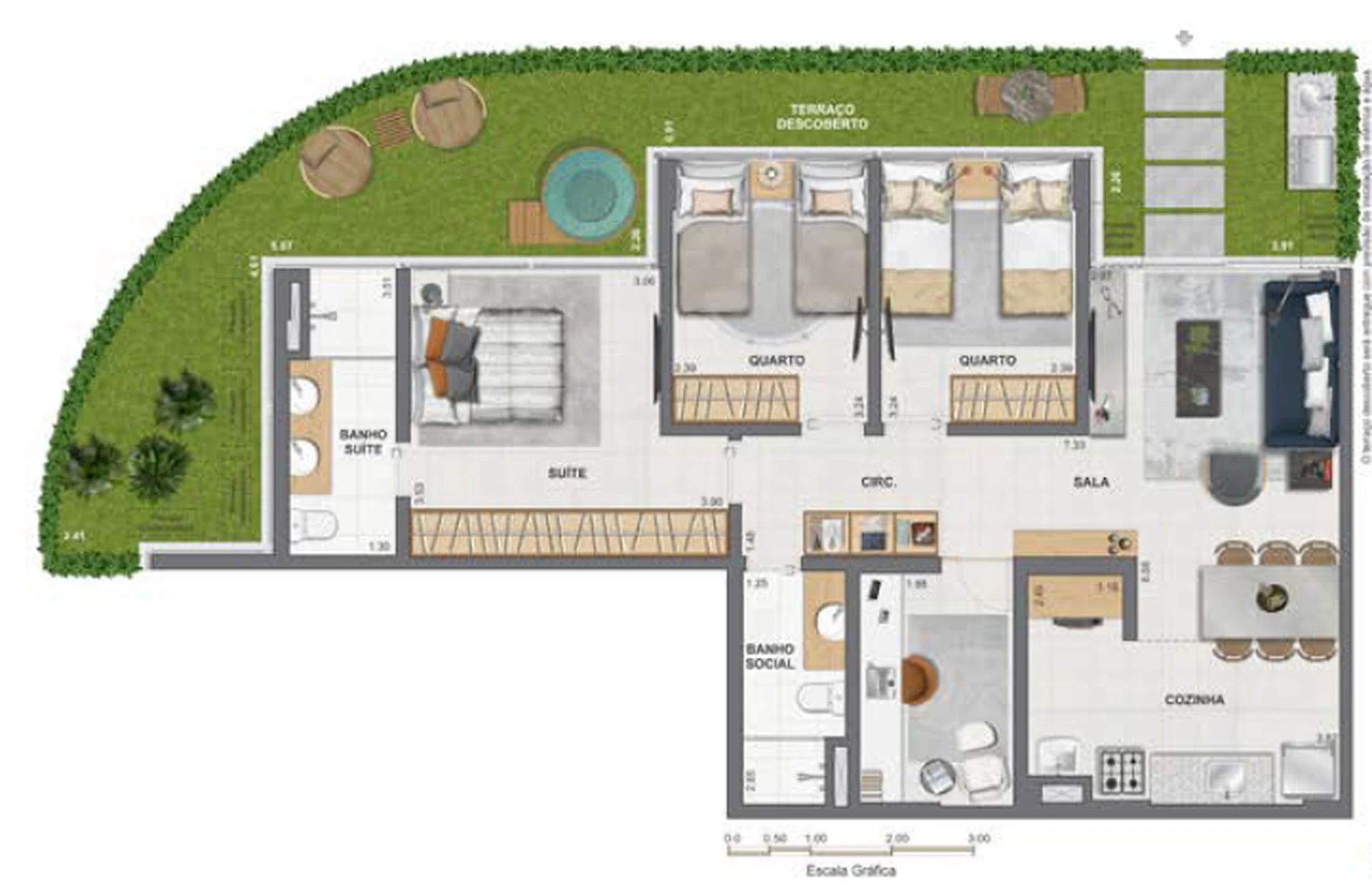 Planta do empreendimento