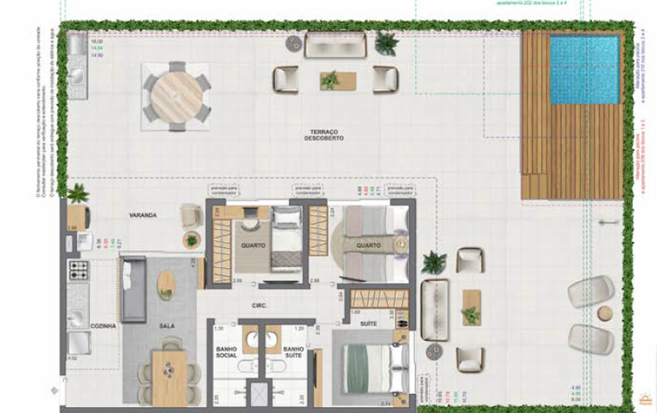 Planta do empreendimento