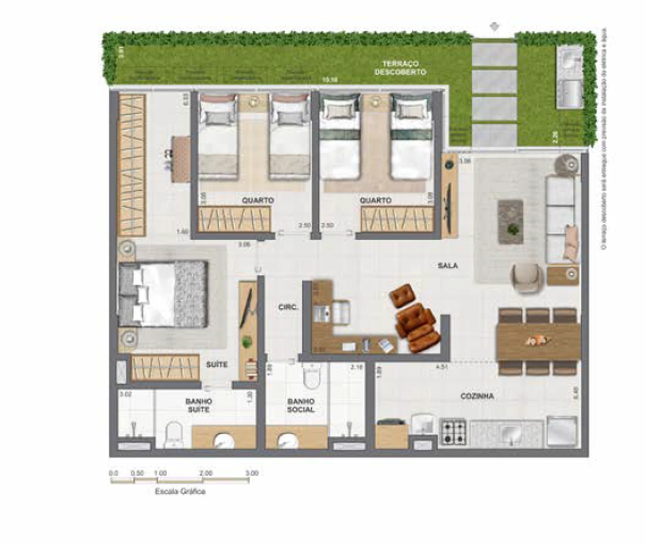 Planta do empreendimento