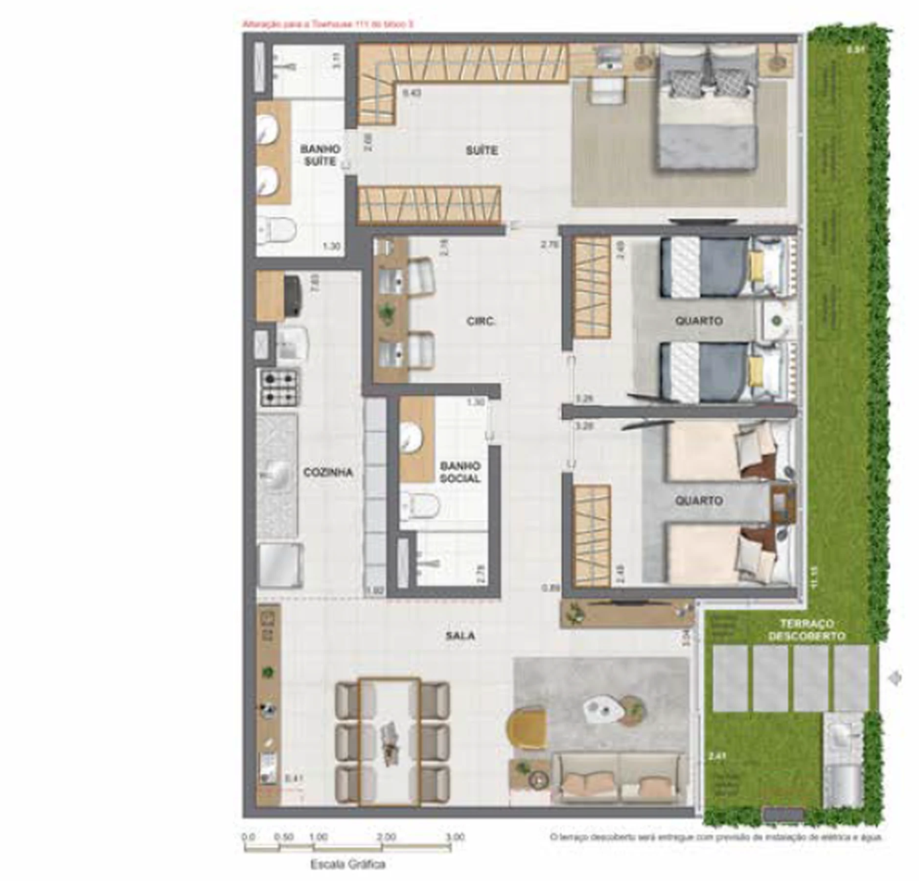 Planta do empreendimento
