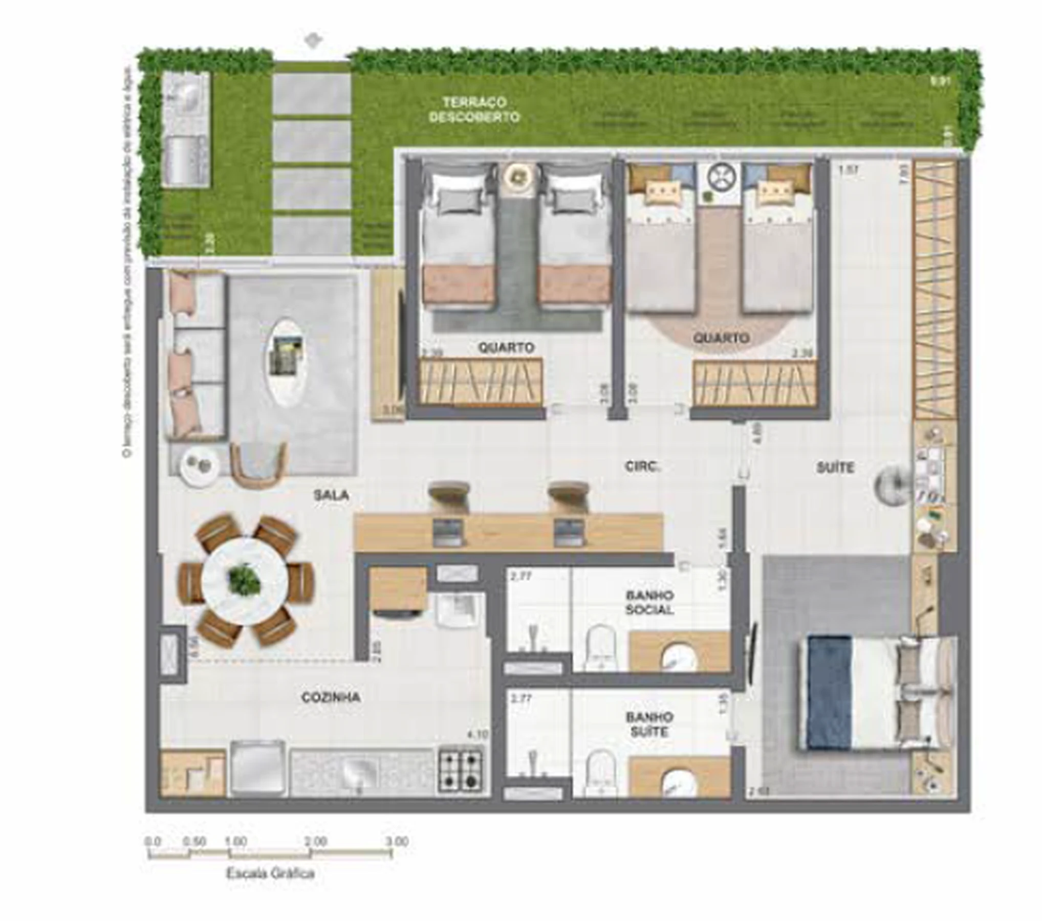 Planta do empreendimento