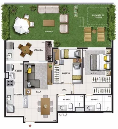 Planta do empreendimento