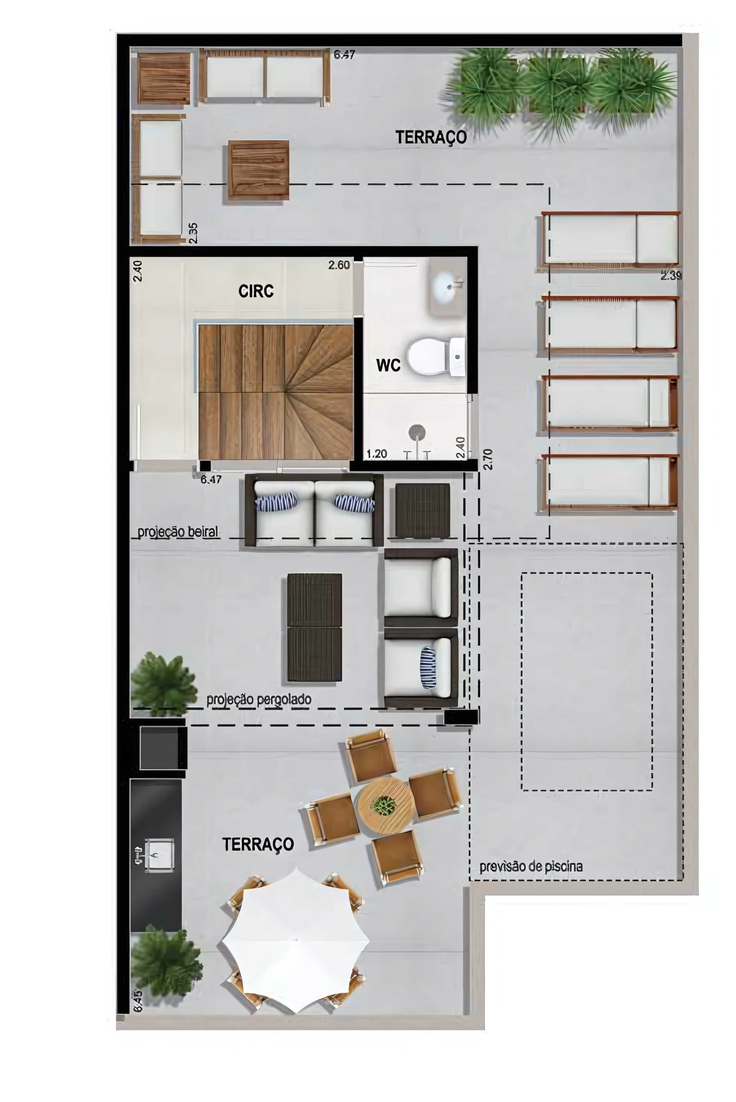 Planta do empreendimento