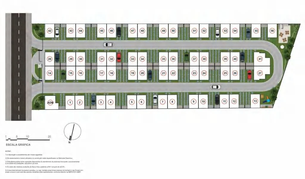 Planta do empreendimento