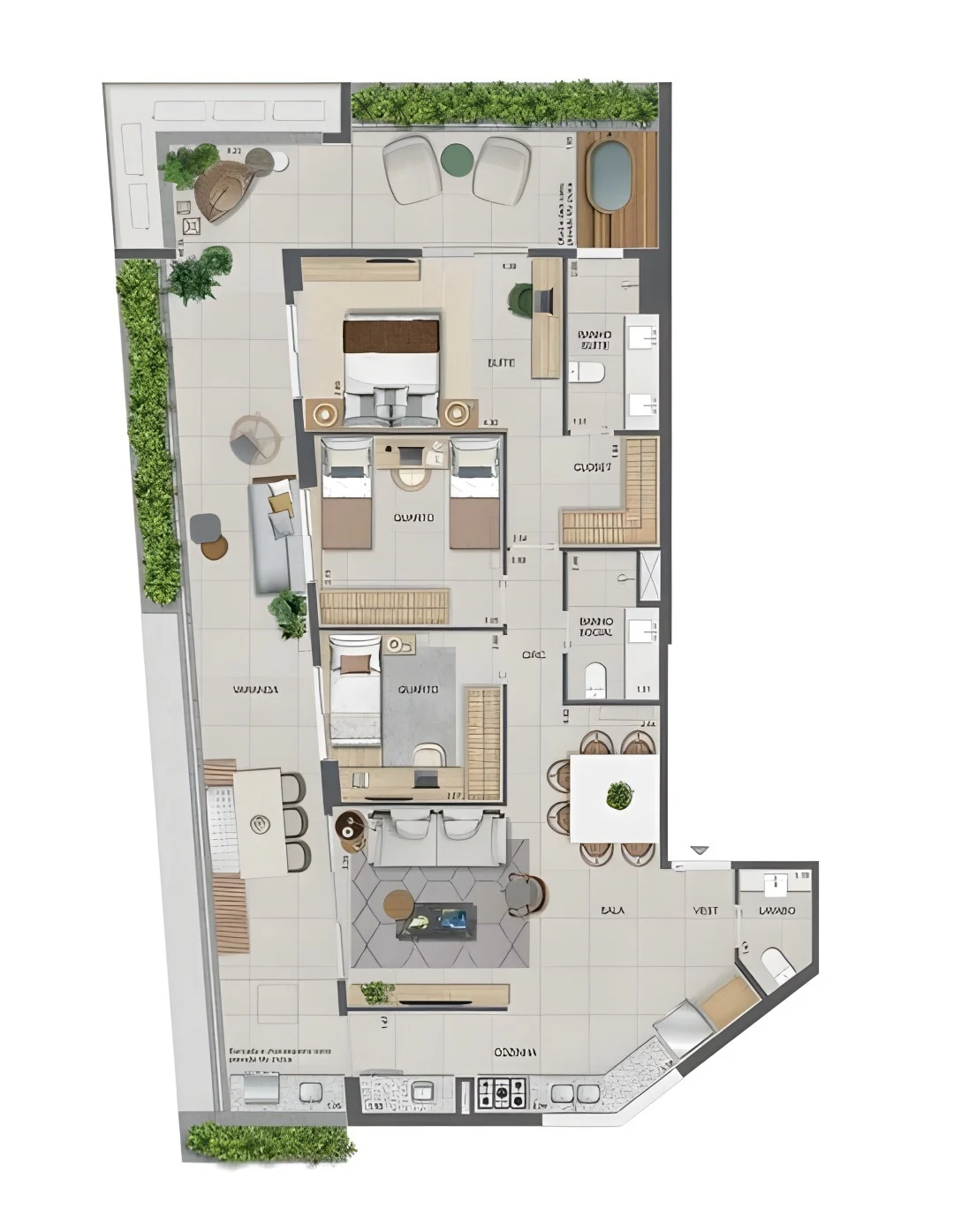 Planta do empreendimento