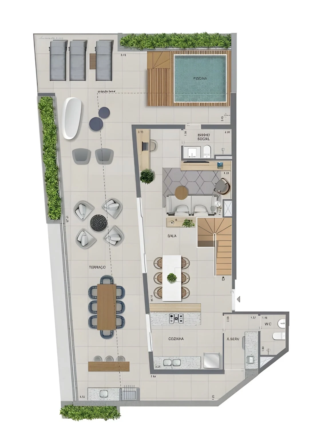 Planta do empreendimento