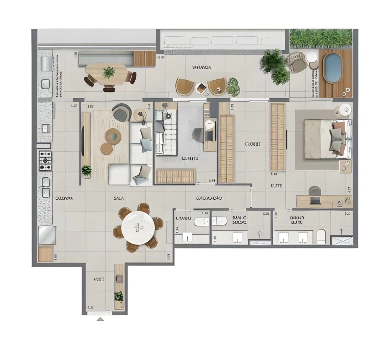 Planta do empreendimento
