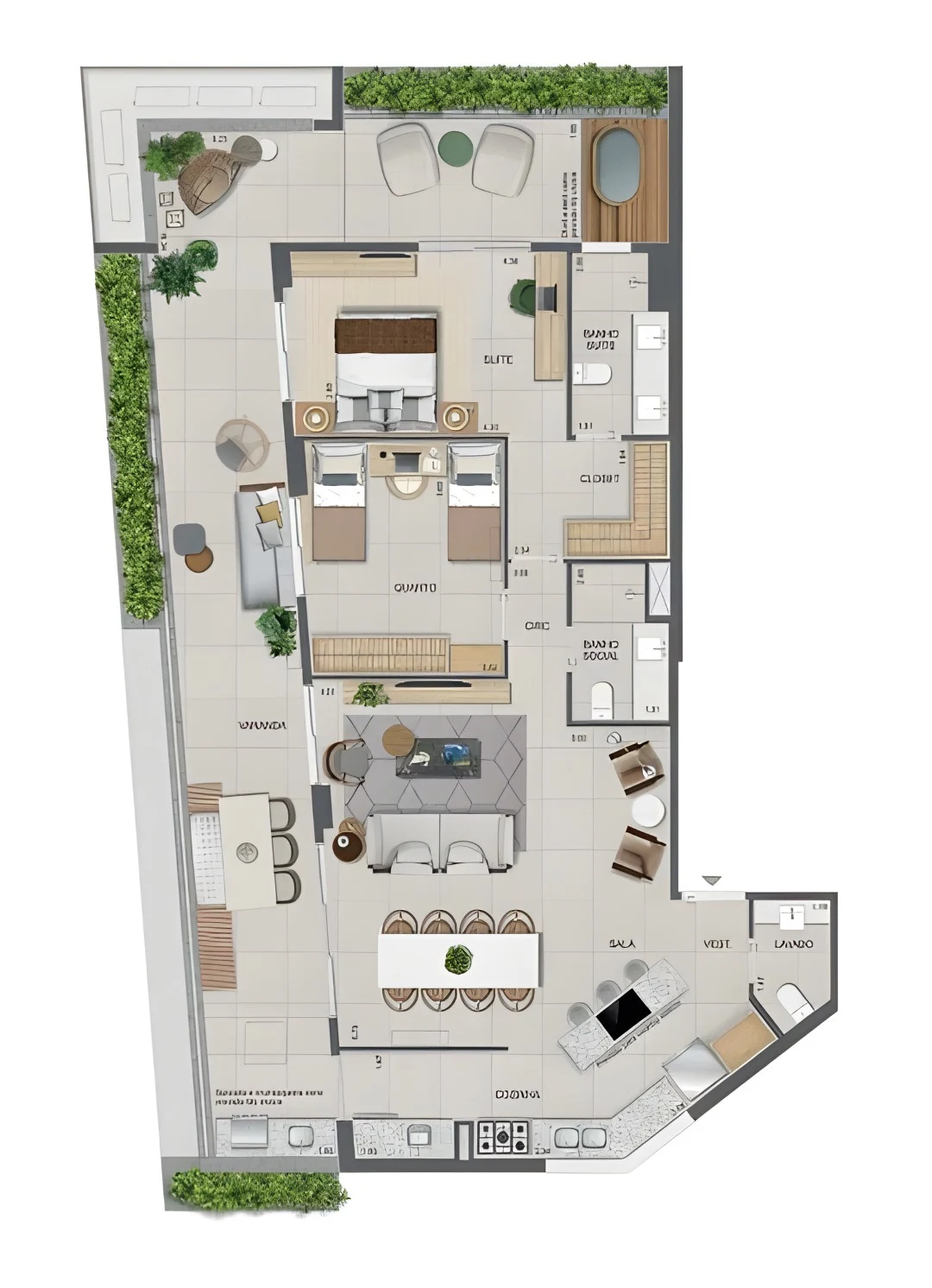 Planta do empreendimento