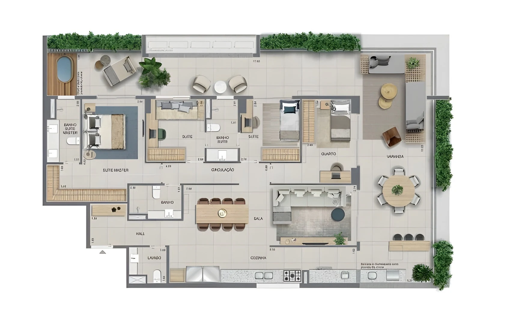 Planta do empreendimento