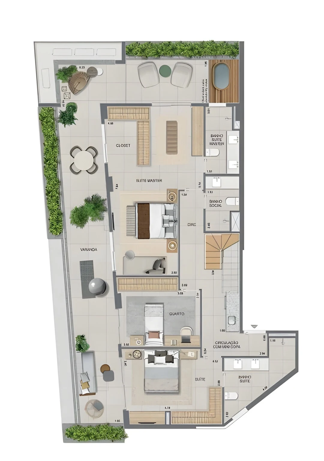 Planta do empreendimento