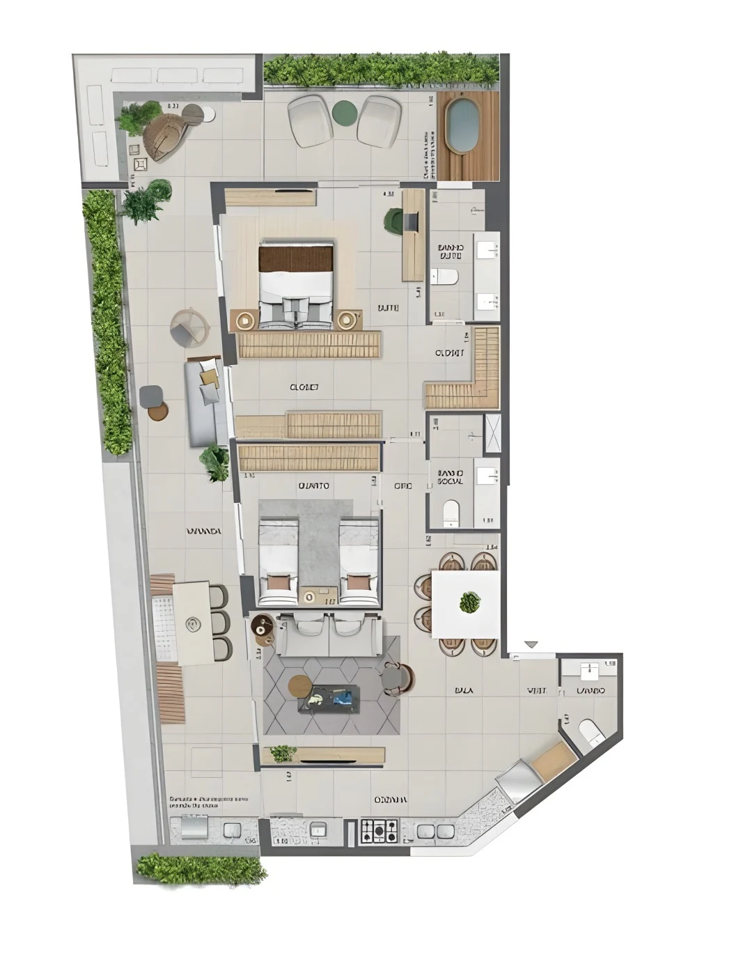 Planta do empreendimento