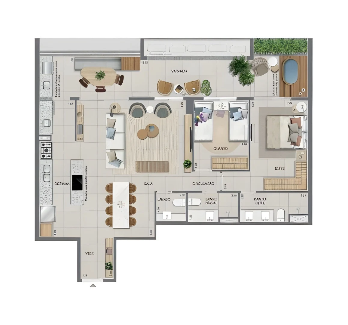Planta do empreendimento