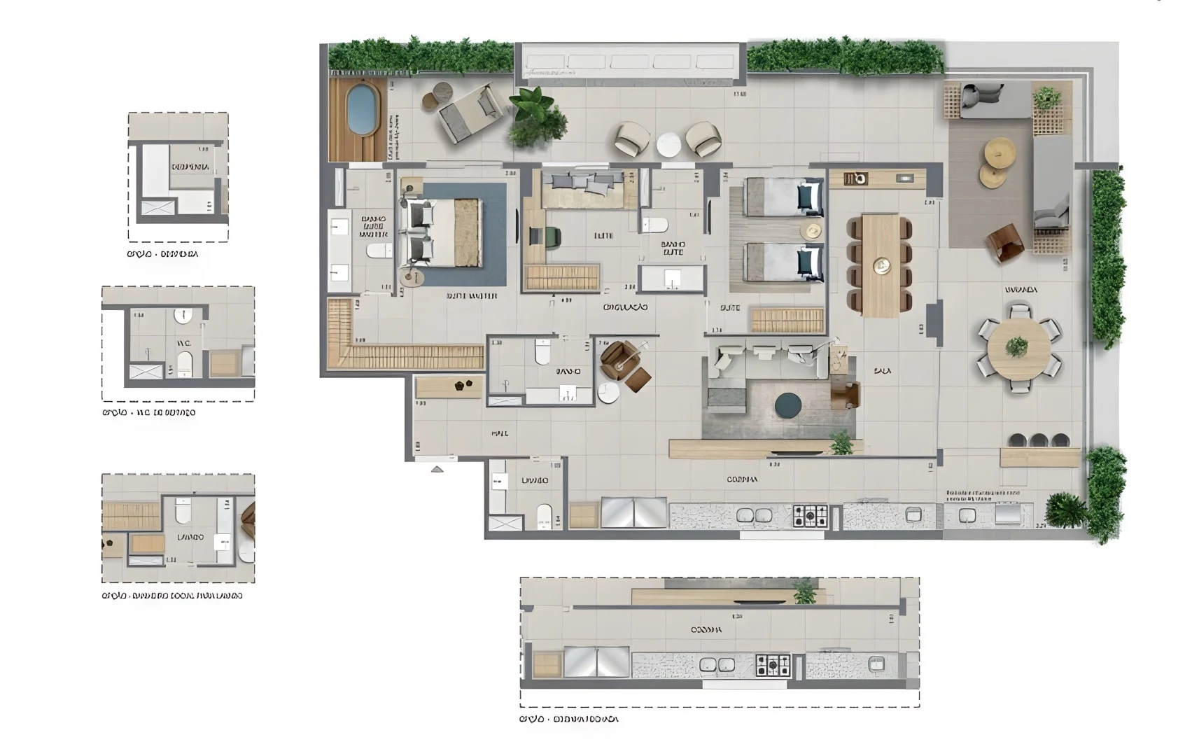 Planta do empreendimento