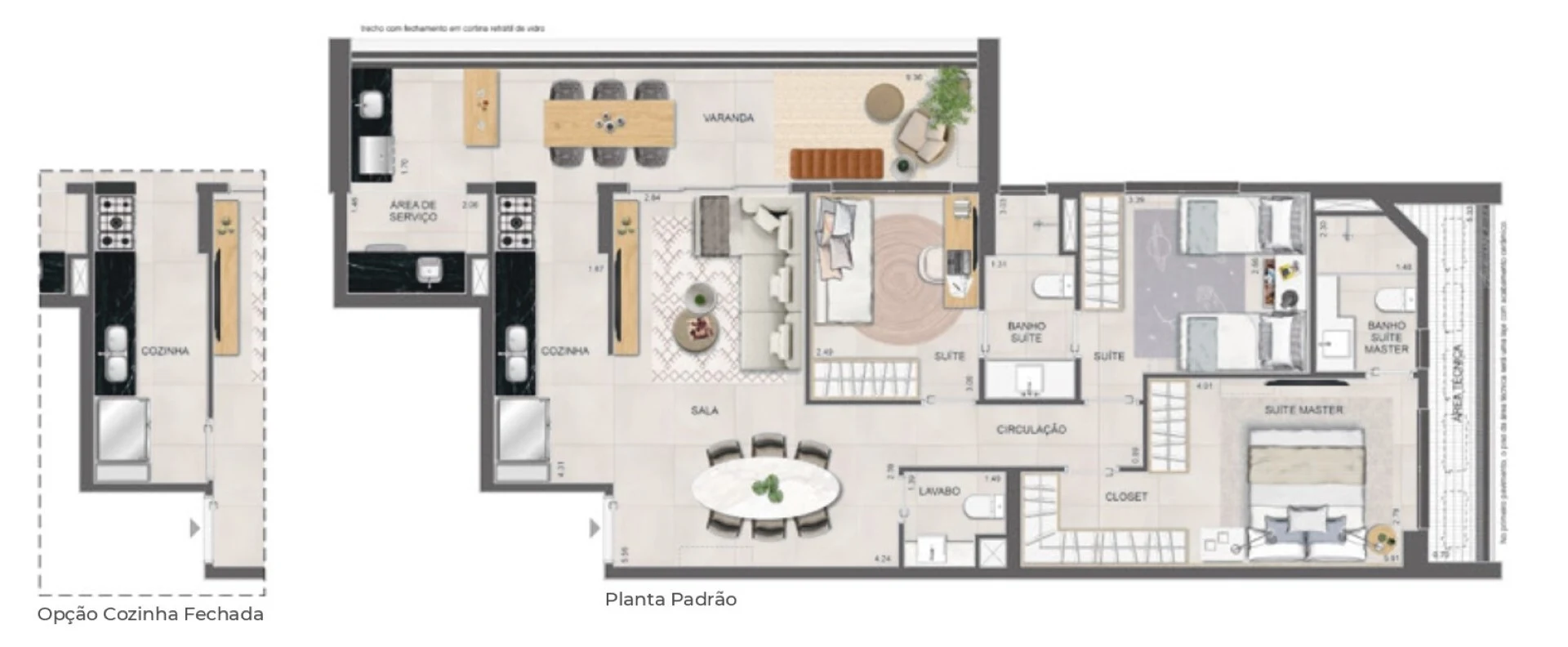 Planta do empreendimento