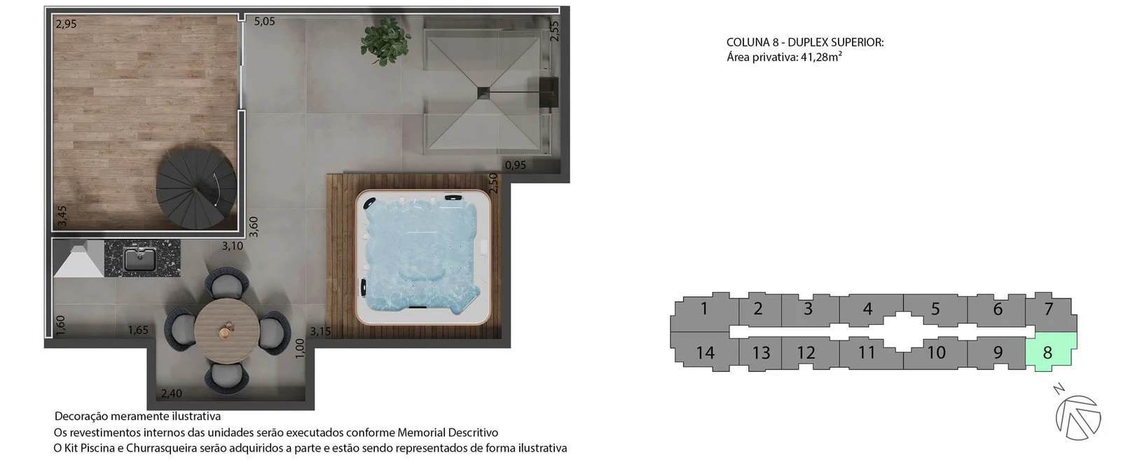 Planta do empreendimento