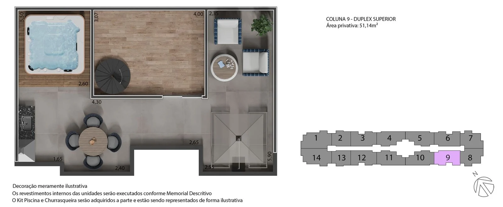 Planta do empreendimento