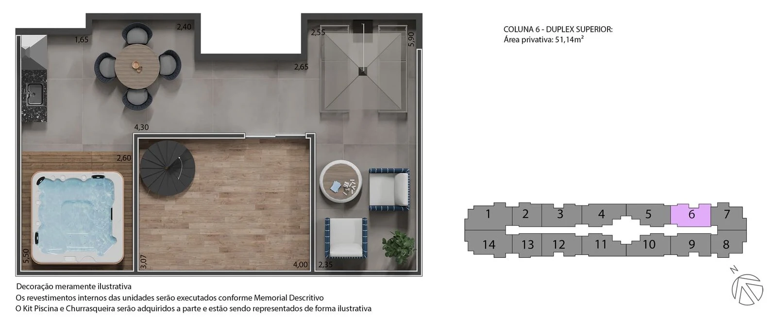 Planta do empreendimento