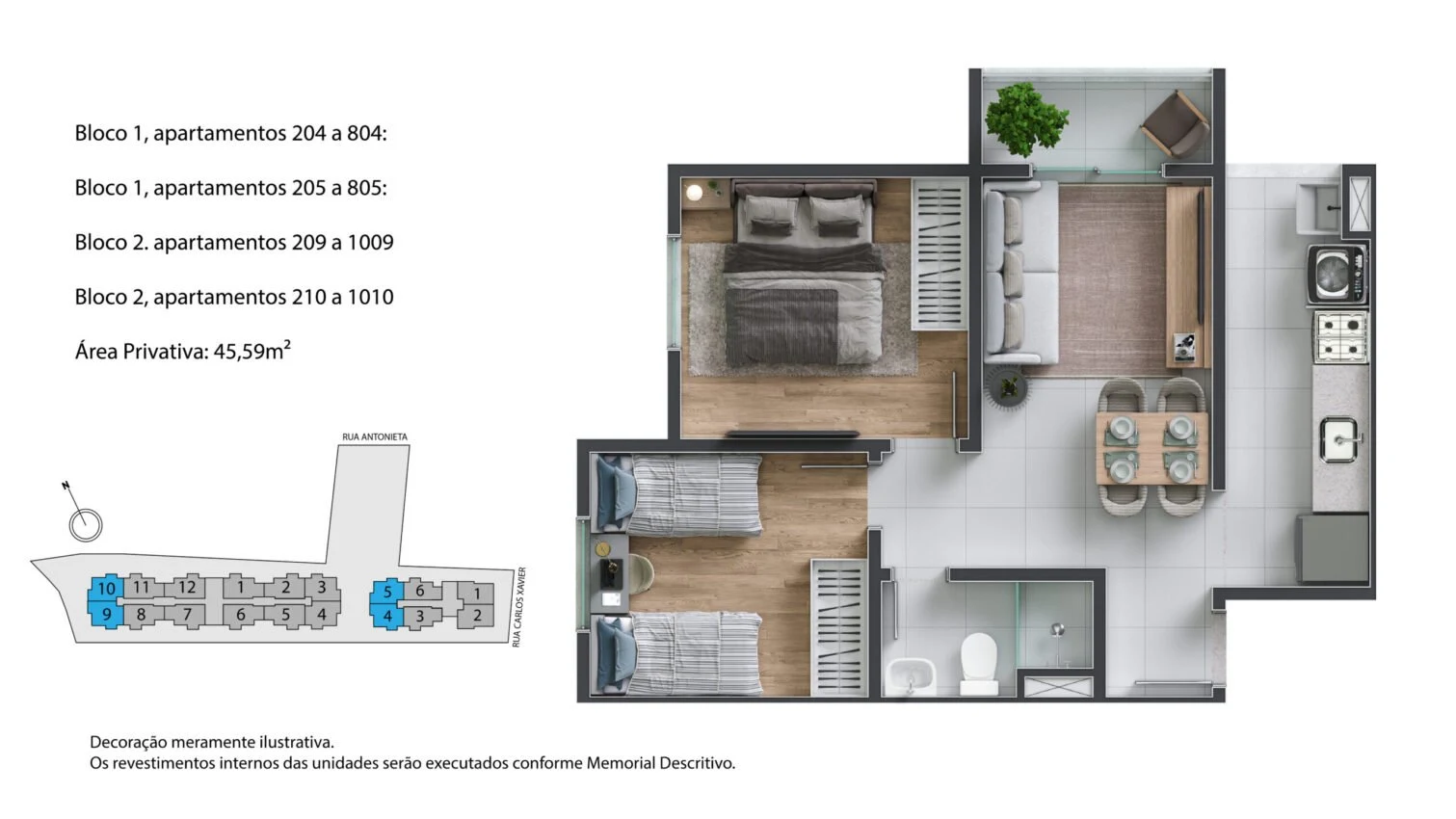 Planta do empreendimento