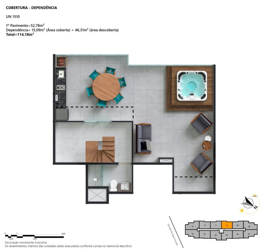 Planta do empreendimento