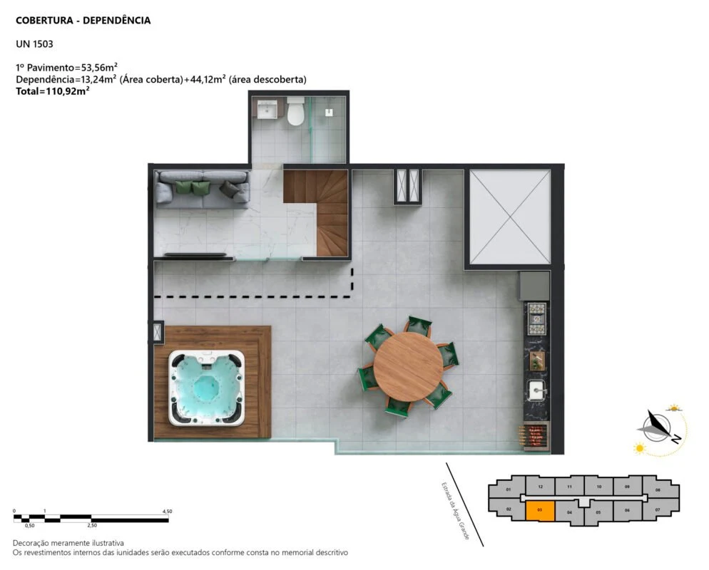 Planta do empreendimento
