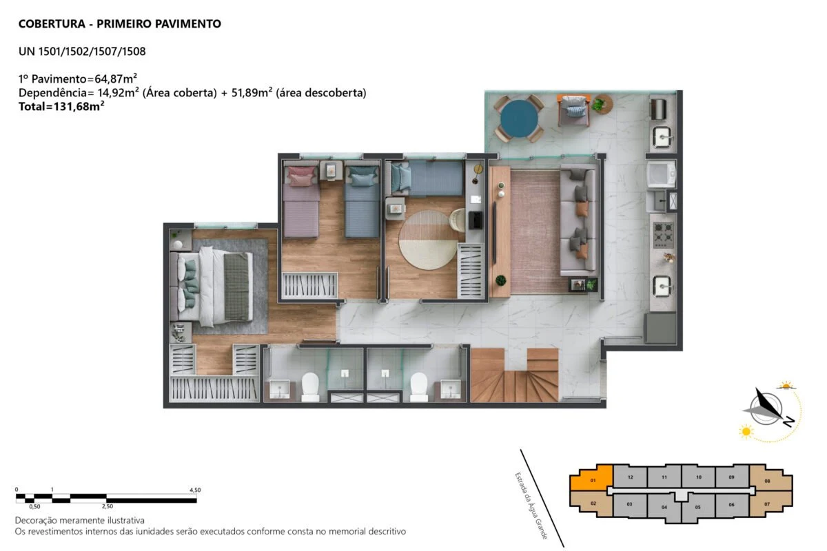 Planta do empreendimento