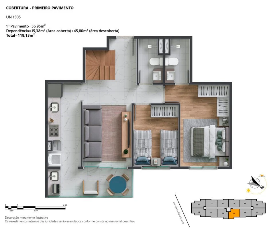 Planta do empreendimento