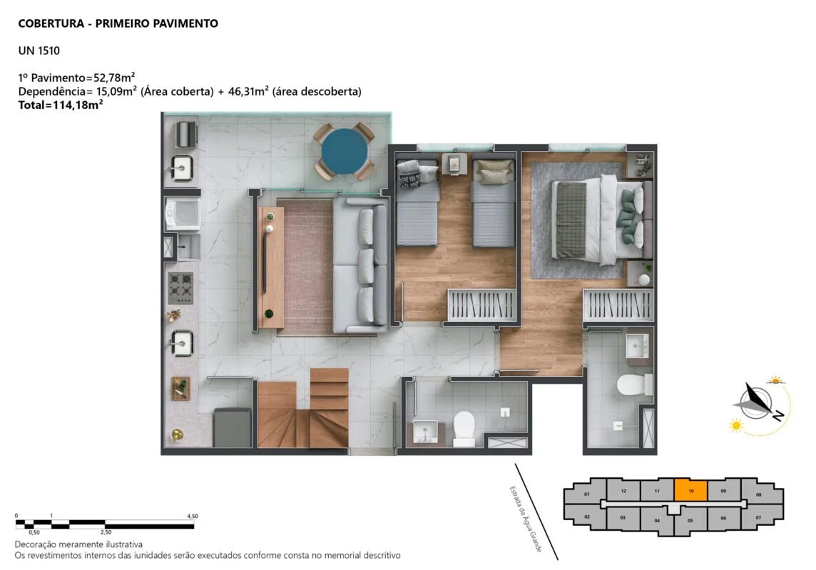 Planta do empreendimento