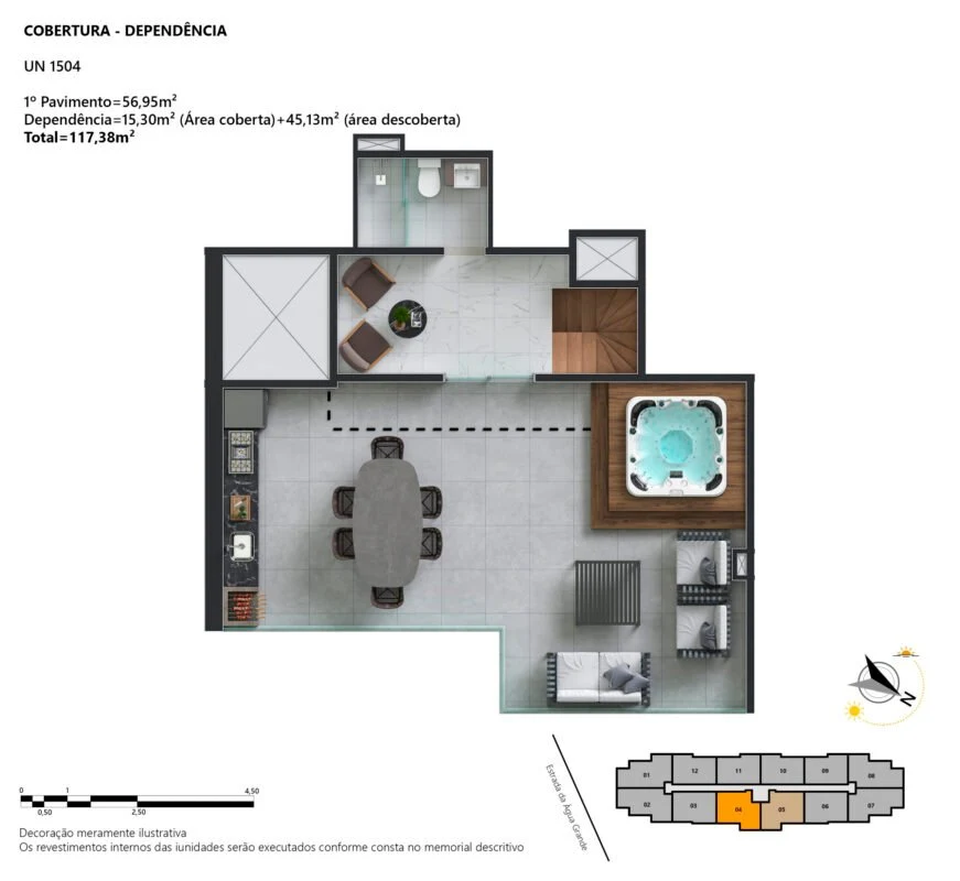 Planta do empreendimento